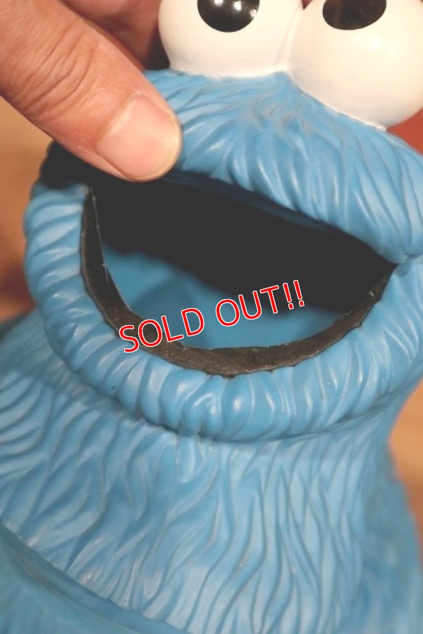 画像3: ct-220601-25 【SALE】Cookie Monster / 1997 Plastic Cookie Jar