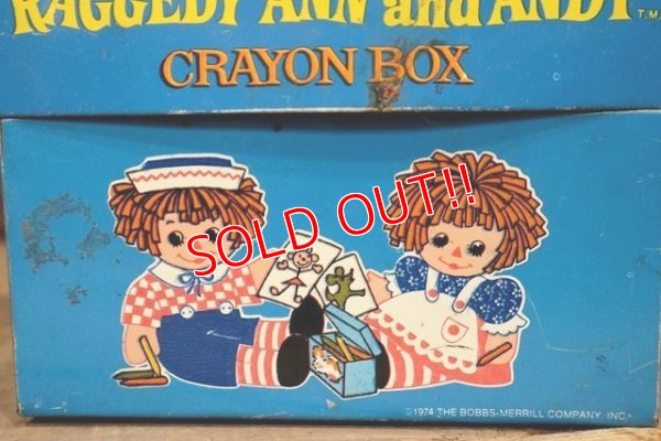 画像2: ct-220601-21 RAGGEDY ANN ANDY / 1970's Crayon Box
