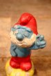 画像2: ct-220601-95 Papa Smurf / 1983 Rubber Figure (2)