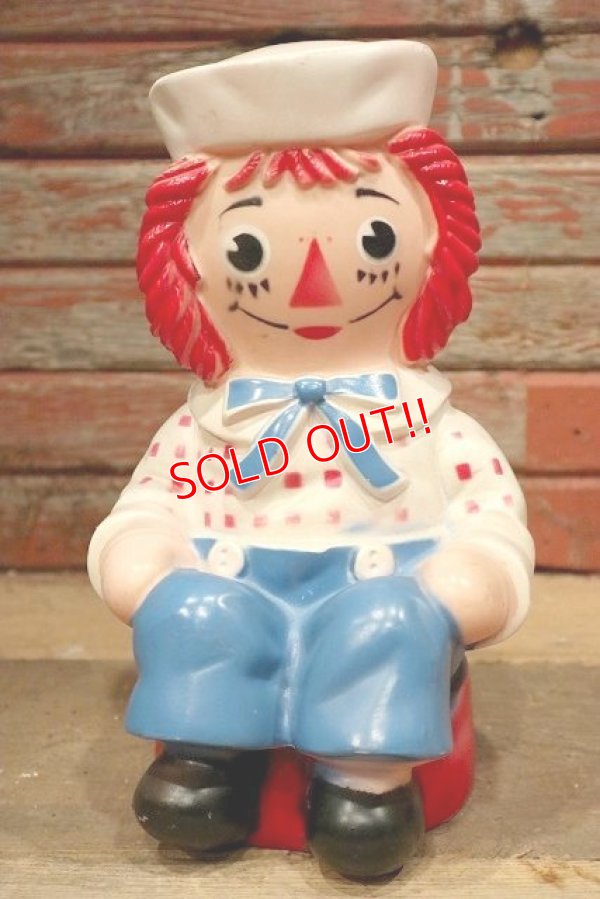 画像1: ct-220601-23 RAGGEDY ANN ANDY / 1970's Coin Bank