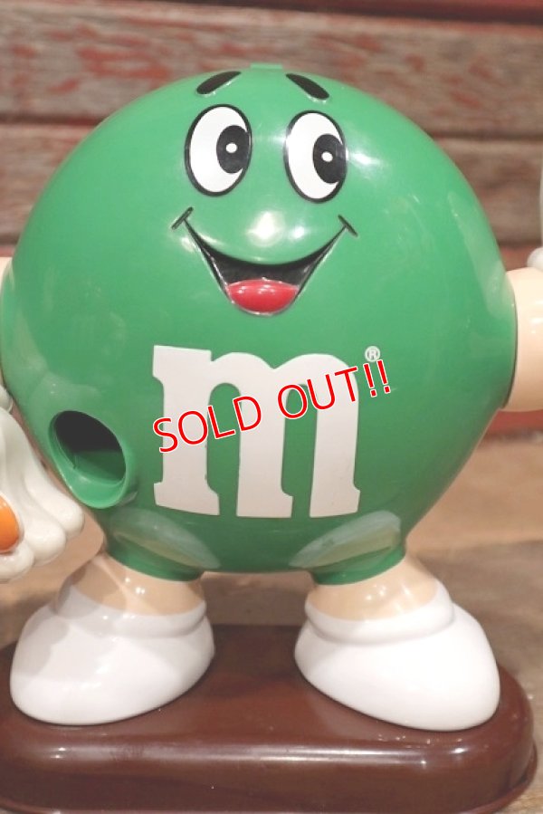 画像2: ct-220601-01 Mars / M&M's 1990's Dispenser "Green"