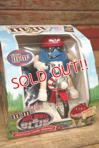 ct-220601-01 Mars /  M&M's "Red,White & Blue Motorcycle" Candy Dispenser Box
