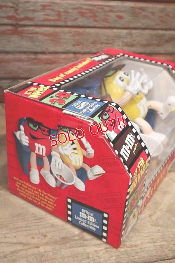画像2: ct-220601-01 Mars /  M&M's "AT THE MOVIES IN-3D" Candy Dispenser (Box)