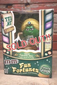 ct-220601-01 Mars /  M&M's ""Fun Fortunes Green" Candy Dispenser