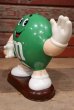 画像3: ct-220601-01 Mars / M&M's 1990's Dispenser "Green" (3)