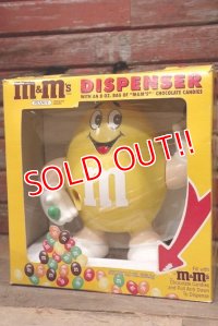 ct-220601-01 Mars / M&M's 1990's Dispenser "Yellow" Box