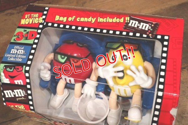 画像5: ct-220601-01 Mars /  M&M's "AT THE MOVIES IN-3D" Candy Dispenser (Box)