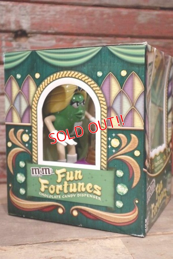 画像2: ct-220601-01 Mars /  M&M's ""Fun Fortunes Green" Candy Dispenser