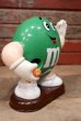 画像4: ct-220601-01 Mars / M&M's 1990's Dispenser "Green" (4)