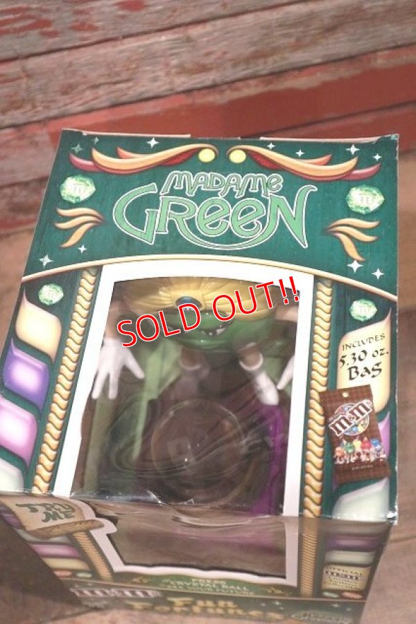 画像5: ct-220601-01 Mars /  M&M's ""Fun Fortunes Green" Candy Dispenser