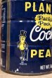 画像2: dp-220601-26 PLANTERS / MR.PEANUT 1960's-1970's Party Pack Cocktail Peanuts Tin Can (2)