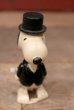 画像2: ct-220601-93 Snoopy / AVIVA 1970's Wind up "Top Hat" (2)