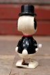 画像4: ct-220601-93 Snoopy / AVIVA 1970's Wind up "Top Hat" (4)