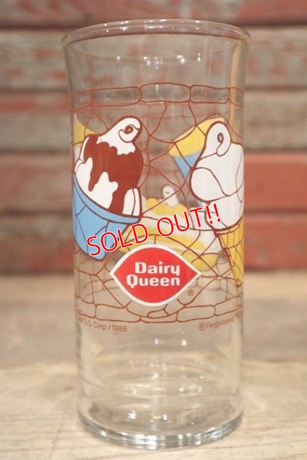 画像1: gs-220601-79 Dairy Queen / 1980's Glass Tumbler