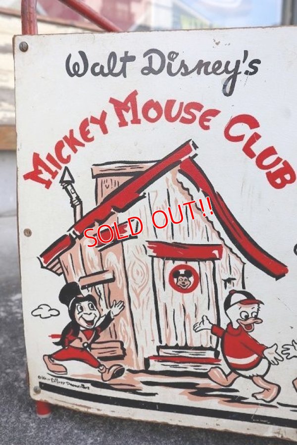 画像6: ct-220501-54 Walt Disney's / Mickey Mouse Club 1950's-1960's PUSH'EM CAR