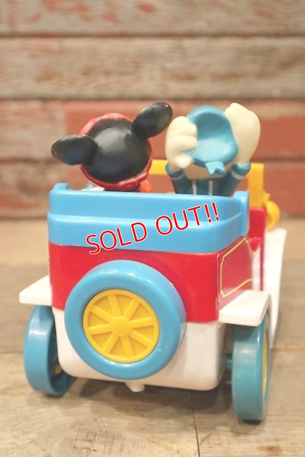 画像5: ct-220601-66 Mickey Mouse & Donald Duck / ILLCO TOY 1980's Car