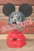 ct-220601-52 Mickey Mouse / Hasbro 1986 Gum Ball Machine