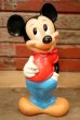 画像1: ct-220601-59 Mickey Mouse / ILLCO Toys 1980's Coin Bank (1)