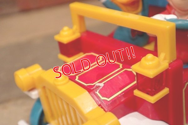 画像8: ct-220601-66 Mickey Mouse & Donald Duck / ILLCO TOY 1980's Car