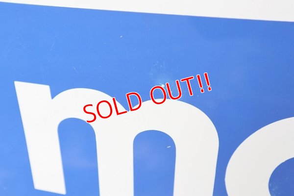 画像10: dp-220601-10 Mobil / Featuring Mobil motor Oils W-side Metal Sign