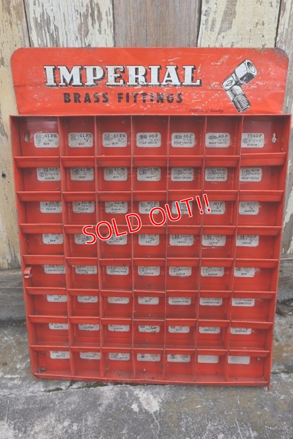 画像1: dp-220601-16 IMPERIAL / BRASS FITTINGS Metal Display 