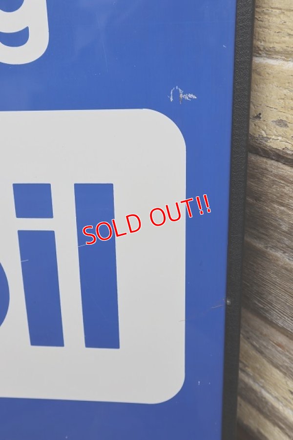 画像6: dp-220601-10 Mobil / Featuring Mobil motor Oils W-side Metal Sign