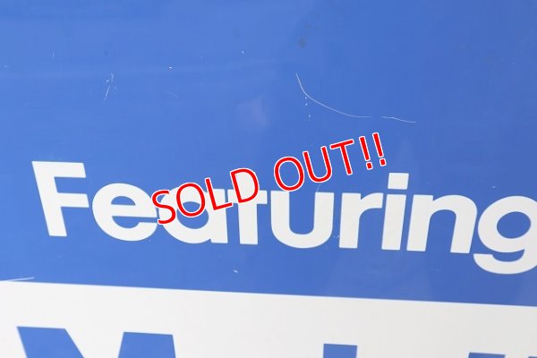 画像5: dp-220601-10 Mobil / Featuring Mobil motor Oils W-side Metal Sign