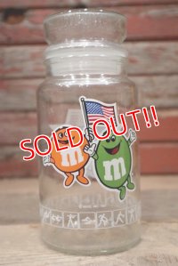 ct-220601-01 Mars / M&M's 1980's Glass Jar