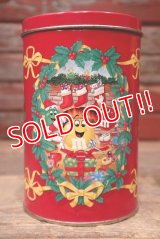 ct-220601-01 Mars / M&M's 1993 Christmas Tin Can