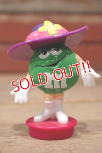 ct-220601-01 MARS / M&M's 1990's Candy Container Tops Figure