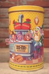 ct-220601-01 Mars / M&M's 1994 Christmas Tin Can