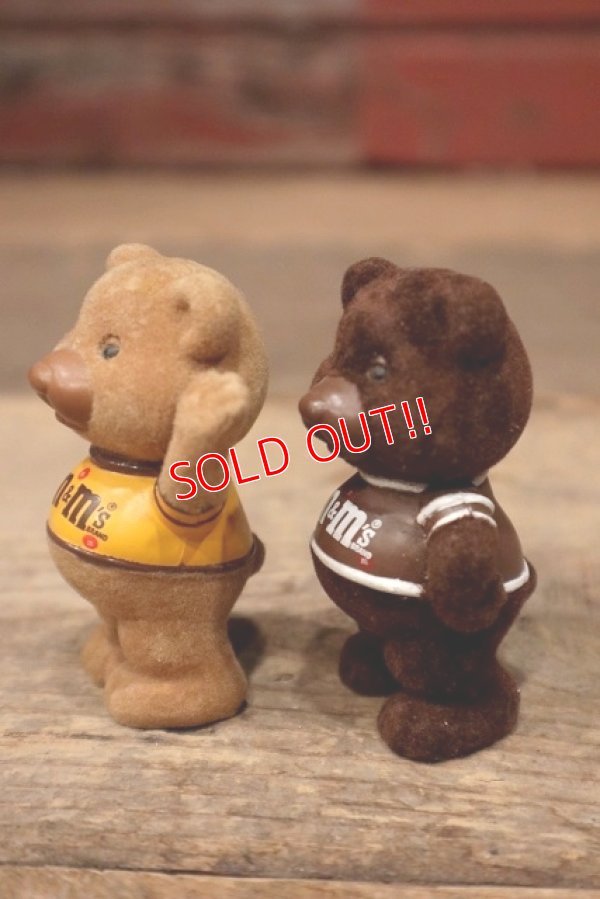 画像5: ct-220601-01 MARS / M&M's 1987 Flocked Bears Figure Set