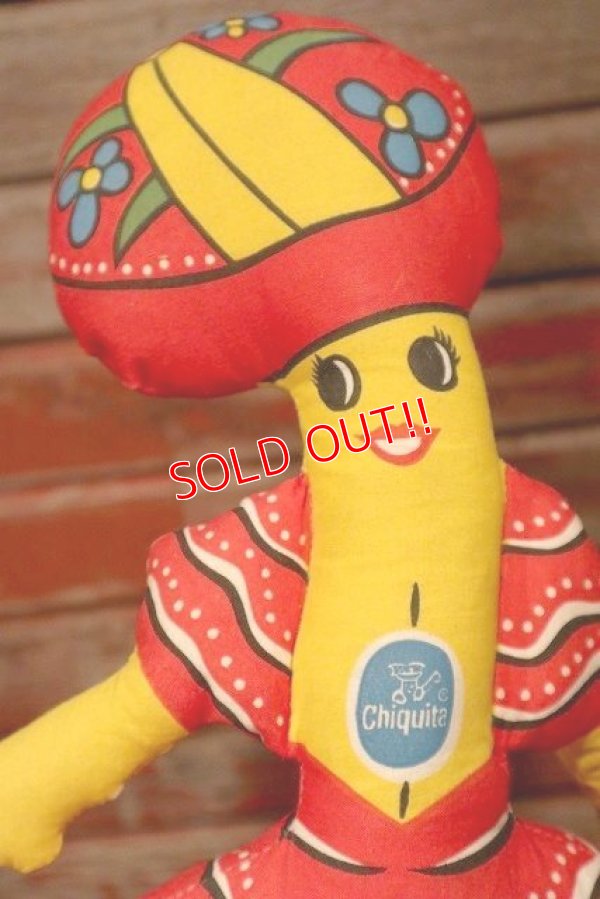 画像2: ct-220601-18 Chiquita Banana / 1970's Pillow Doll