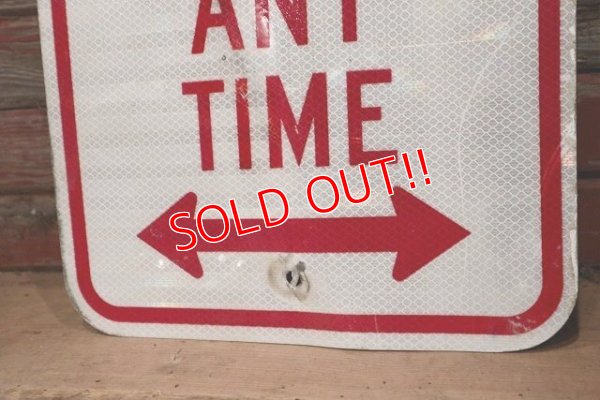 画像4: dp-210801-34 Road Sign / NO STOPPING ANY TIME ⇔