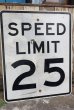 画像1: dp-210801-34 Road Sign "SPEED LIMIT 25" (1)