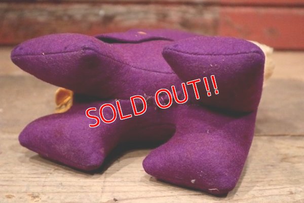 画像8: ct-220601-88 Vintage College Mascot Doll "W"