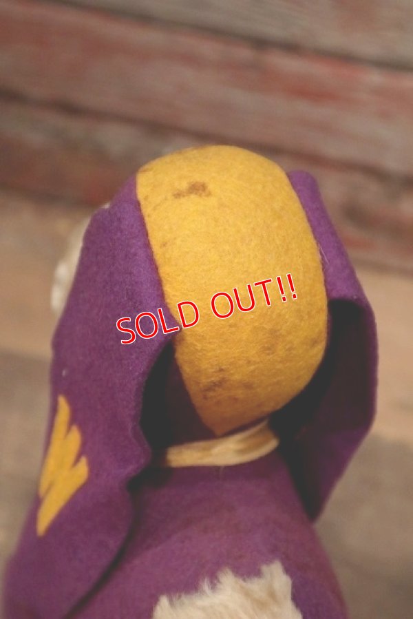 画像7: ct-220601-88 Vintage College Mascot Doll "W"