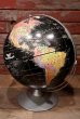 画像1: dp-220601-38 REPLOGLE / 1980's〜 12 Inch Straight Black Ocean Globe (1)