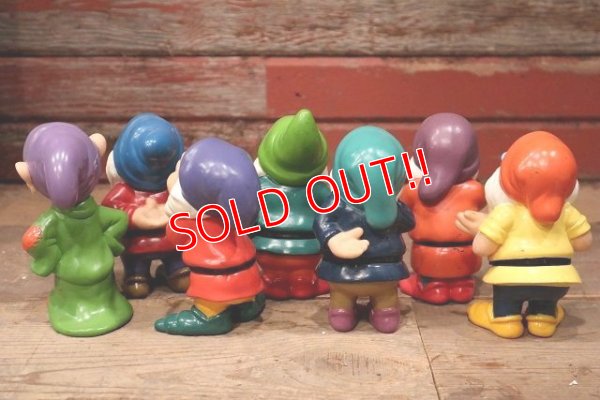 画像5: ct-220601-104 Snow White & Seven Dwarfs / 1990's Soft Vinyl Doll Set