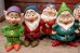 画像2: ct-220601-104 Snow White & Seven Dwarfs / 1990's Soft Vinyl Doll Set (2)