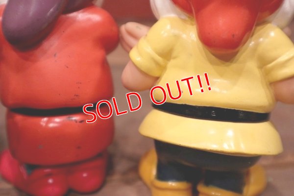 画像6: ct-220601-104 Snow White & Seven Dwarfs / 1990's Soft Vinyl Doll Set