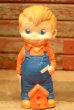 画像1: ct-220601-37 J.L. PRESCOTT Co. / 1968 Boy Squeaky Doll (1)