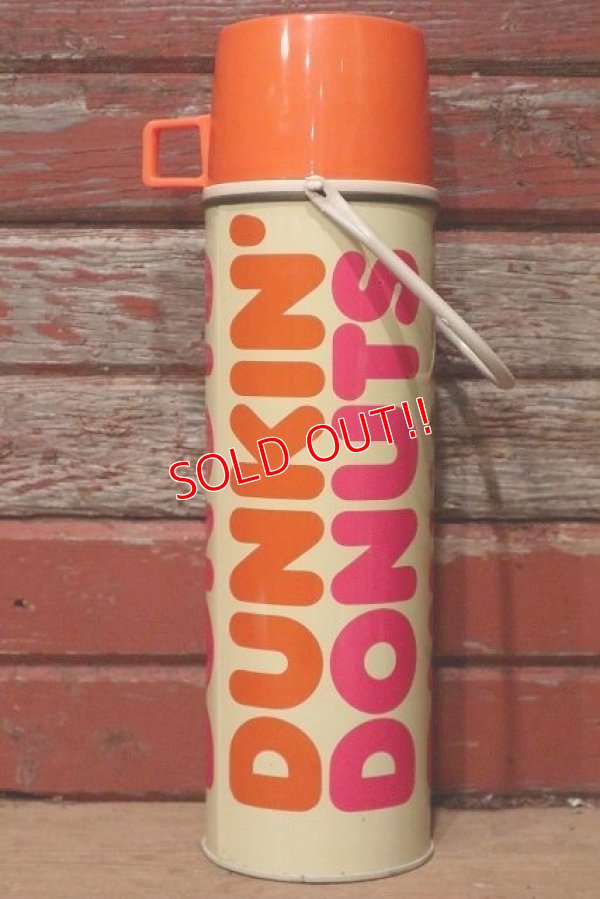 画像1: dp-20719-45 DUNKIN' DONUTS / 1970's-1980's Thermos Bottle