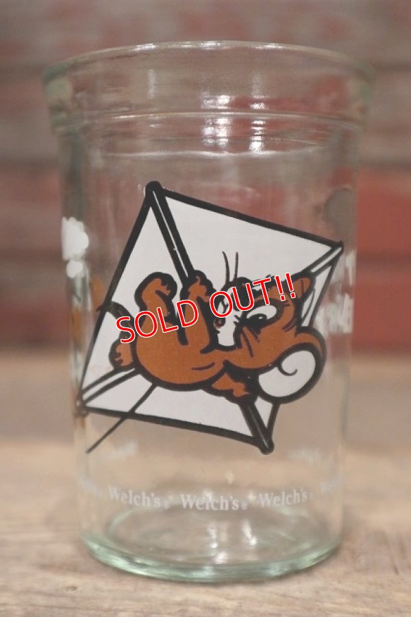 画像1: ct-220719-16 TOM & JERRY / 1990 Welch's Glass "JERRY"