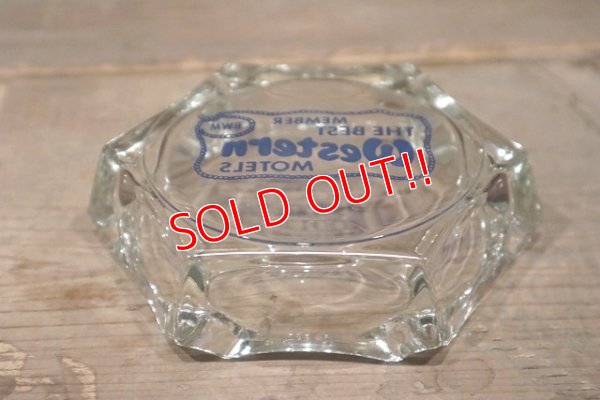 画像4: dp-20719-27 Best Western / Vintage Glass Ashtray