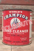 dp-20719-11 World's CHAMPION / HAND CLEANER Vintage Can