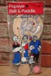 画像1: ct-220601-80 Popeye the Sailor / 1970's Ball & Paddle (1)