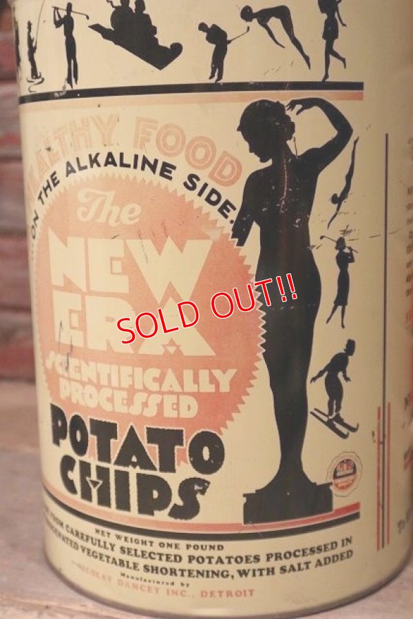 画像2: dp-220501-21 The NEW ERA / Vintage Potato Chips Can