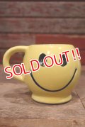 dp-220401-39 McCOY POTTERY / 1970's Smiley Face Mug