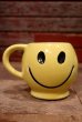 画像1: dp-220401-39 McCOY POTTERY / 1970's Smiley Face Mug (1)